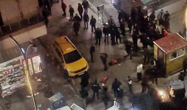 Ortalık savaş alanına döndü! 1'i polis yaralılar var