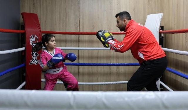 Bir babanın başarısı: Kızını Diyarbakır’da şampiyon oldu!