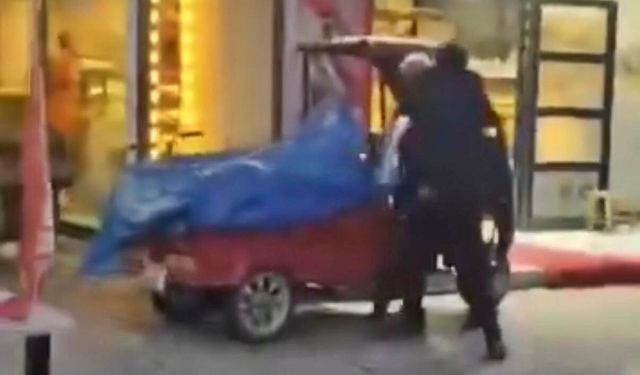 Diyarbakır'da çevredekileri rahatsız etti: O anlar kamerada!