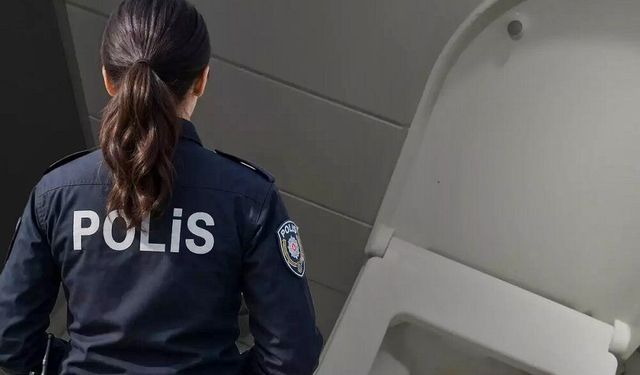 Kadın polisi tuvalette gizlice kayda aldı: Serbest bırakıldı!