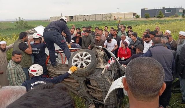 Şanlıurfa'da trafik kazası: Ölü ve yaralı var
