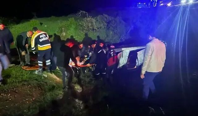 Diyarbakır'da cenazeye giderken ölümden döndüler! Yaralılar var