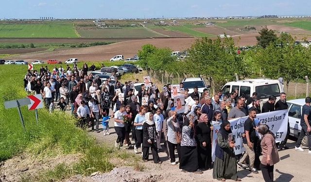 Narin Güran’ın köyünde ilk kez yürüyüş yapıldı: Açıklama geldi!