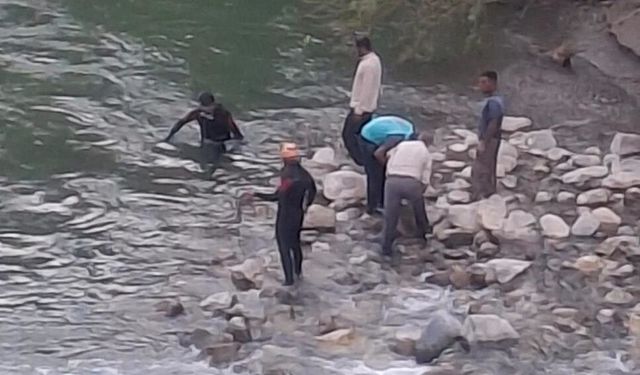 Bitlis'te dereye giren 3 kardeşten 1'i boğuldu, 1'i kayboldu!