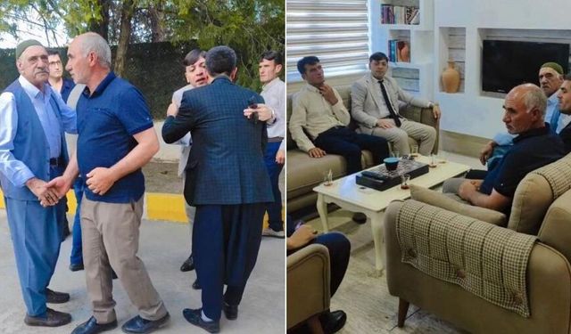 Çermik'te iki aile barıştı: Husumet sona erdi