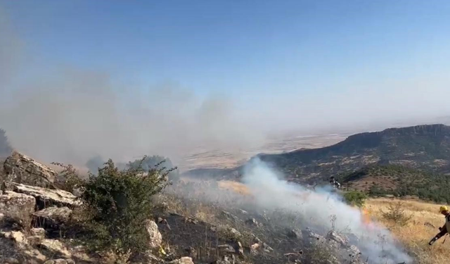 Diyarbakır'da korku dolu dakikalar: Alevler bir anda her yeri kapladı!