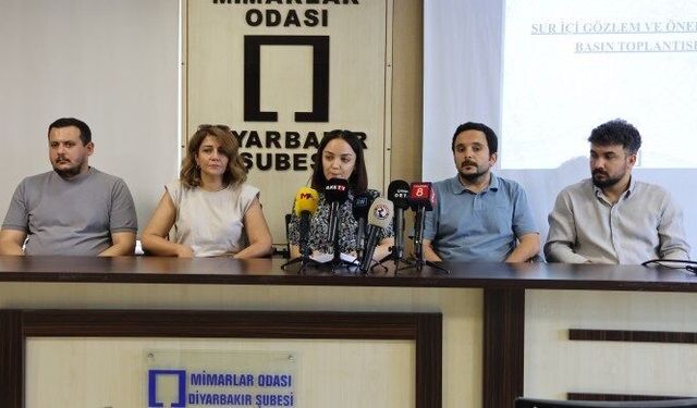 TMMOB’dan Diyarbakır çıkışı: “Sur’da tahribatlar ortaya çıkıyor!”