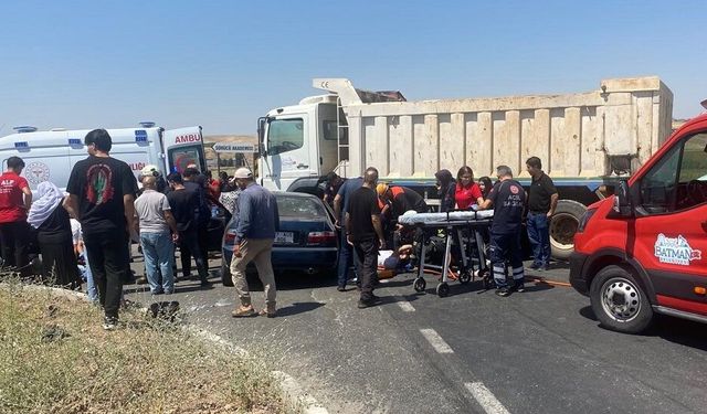 Batman-Diyarbakır yolunda trafik kazası: Yaralılar var!