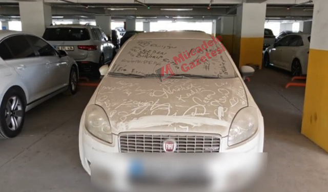 Diyarbakır otoparkında gizemli sakin: Unutuldu mu yoksa kaderine mi terk edildi?