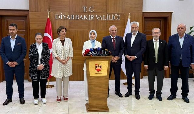 Diyarbakır’da konuşan Bakan Göktaş: “Bu topraklar barış istiyor!”