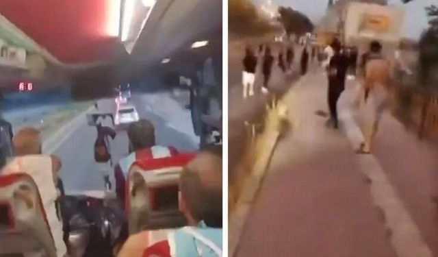 Diyarbakır’da Trabzonspor taraftarlarına taşlı saldırı: Valilikten açıklama!