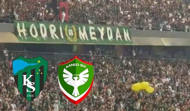 Kocaelispor - Amedspor maçında ırkçı görüntüler!