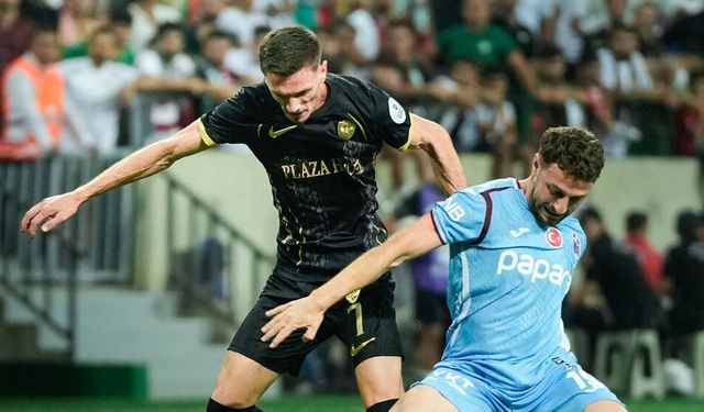 Amedspor Trabzonspor’u yendi, seriyi sürdürdü!