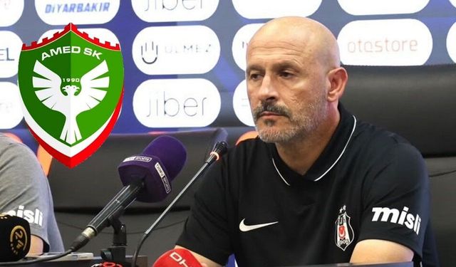 Beşiktaş hocasından Amedspor’a övgü dolu sözler!