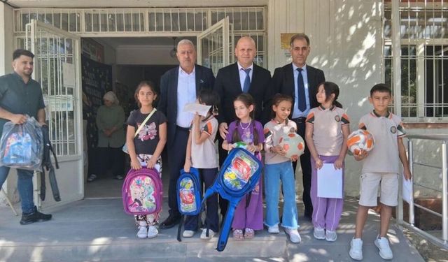 İstanbul'dan Çermik'e uzanan anlamlı destek: 300 çocuk faydalandı