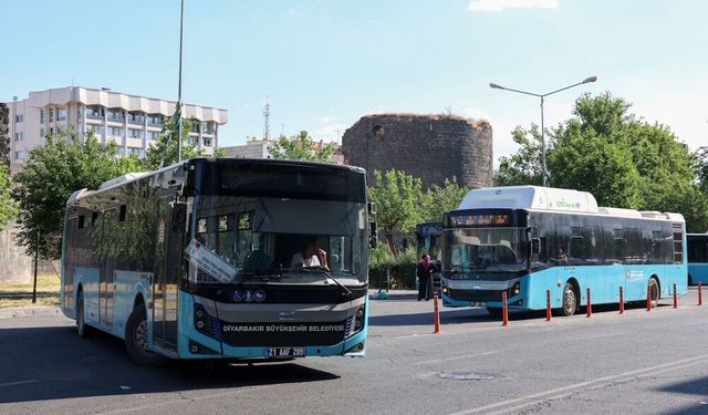 Diyarbakır'da otobüs hattı değişti: 2 yeni araç geldi