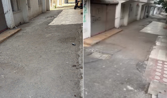 Diyarbakır’da 14 metrelik asfalt çilesi: “1 yıldır yapılmadı!”