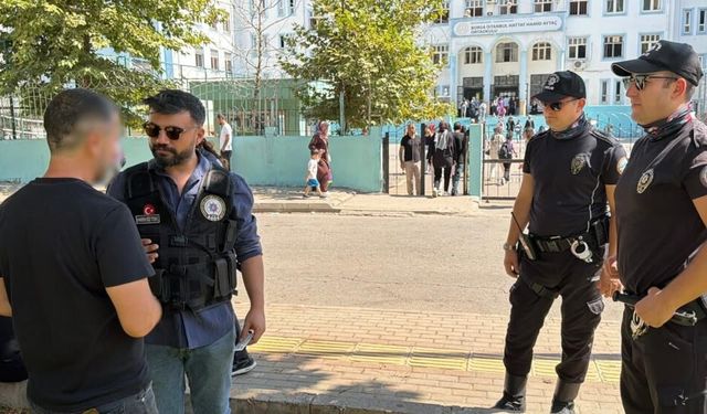 Diyarbakır'da okul çevrelerinde yoğun güvenlik denetimi!