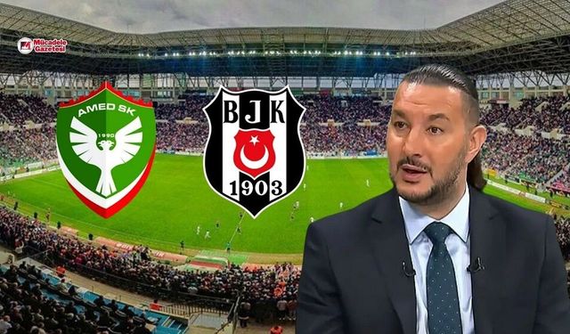 Ünlü spor yorumcusu: “Amedspor Beşiktaş’ı yener, çünkü…”