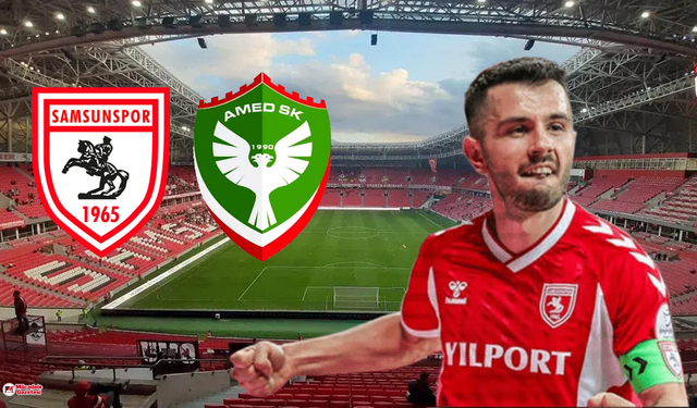Amedspor maçı öncesi Samsunspor’a kötü haber: Kaptan yok!