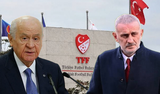 Bahçeli “yalnız değilsin” dedi: TFF Başkanı Hacıosmanoğlu yanıt verdi!