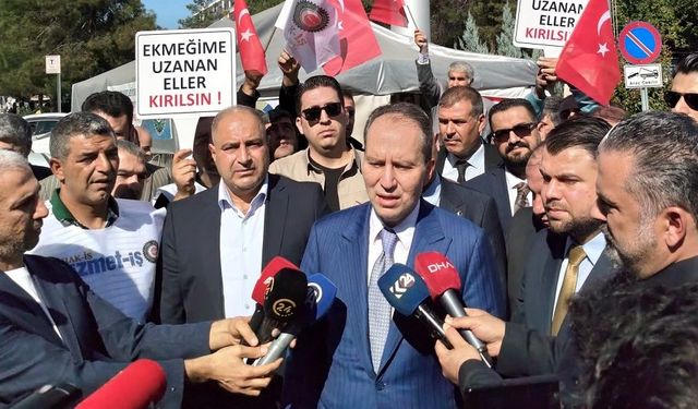 Fatih Erbakan’dan Diyarbakır Büyükşehir’e tepki: Eyleme katıldı!