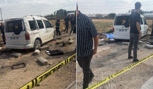 Mardin'de hafif ticari araç ile kamyonet çarpıştı: Ölü ve yaralı var