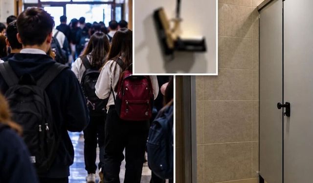 Okul tuvaletinde silah bulundu! Müdür yardımcısı görevden uzaklaştırıldı