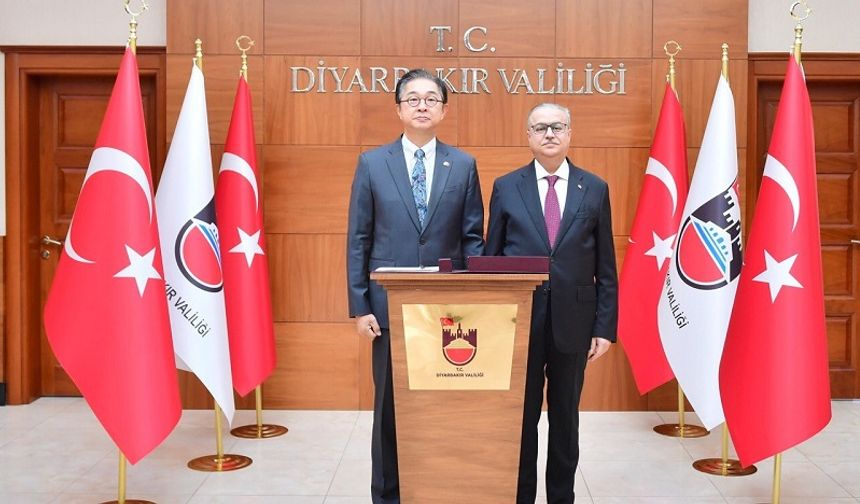 Güney Kore heyeti Diyarbakır’da