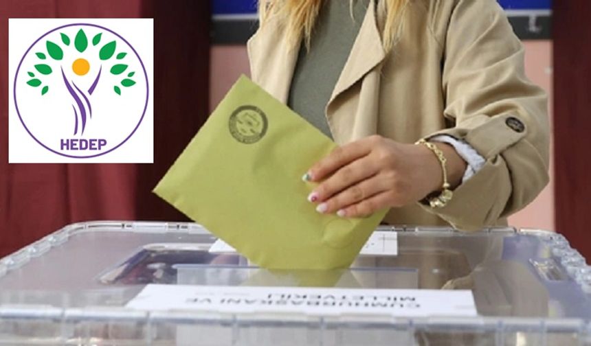 HEDEP yerel seçim kararını verdi