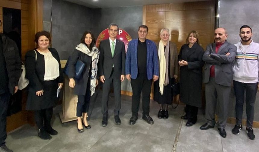 AB’den CHP Diyarbakır’a ziyaret