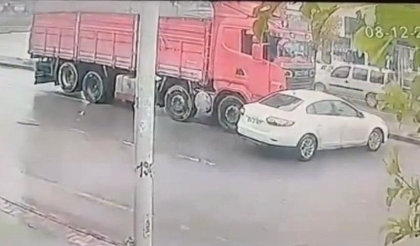 Diyarbakır’da otomobil metrelerce sürüklendi