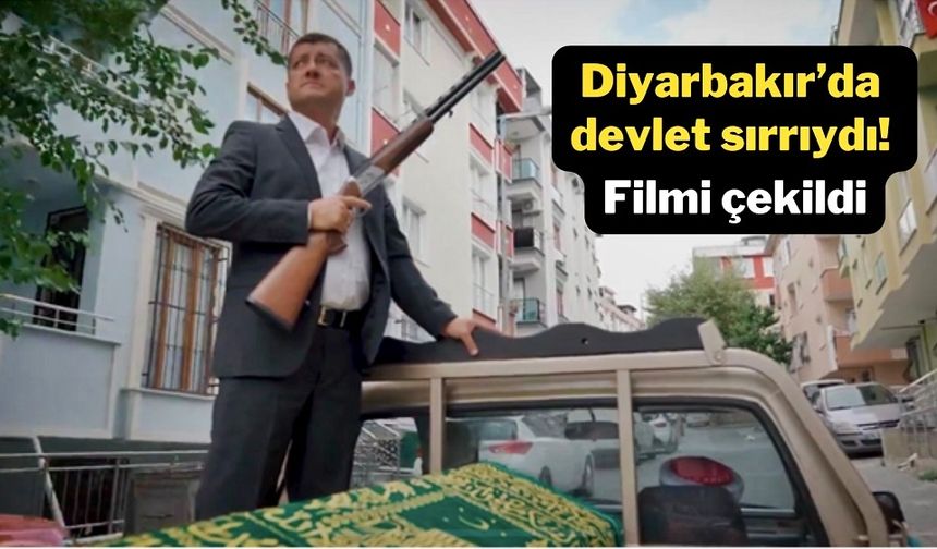 Diyarbakır’da devlet sırrıydı! Filmi çekildi