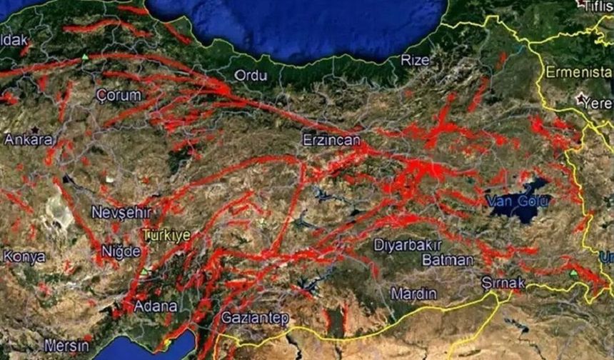 Diyarbakır’ın altından fay geçiyor mu? MTA haritasındaki gizemli gerçek!