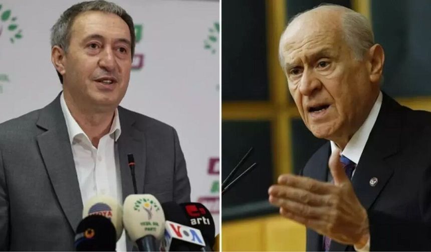Bahçeli'nin Öcalan önerisine DEM Parti'den jet yanıt!