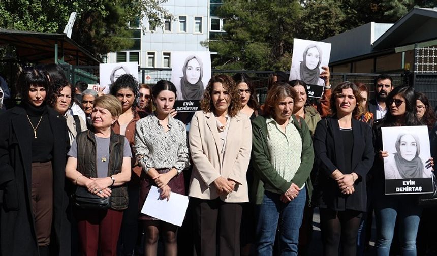 Diyarbakır’da Evin Demirtaş için adalet istendi!