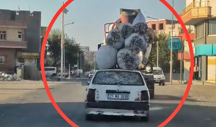 Görüntüler Diyarbakır’da! Trafiğe böyle çıktı