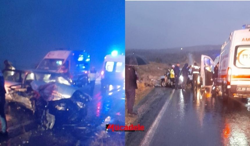 Diyarbakır’da trafik kazası can aldı: 3 ölü, 2 yaralı