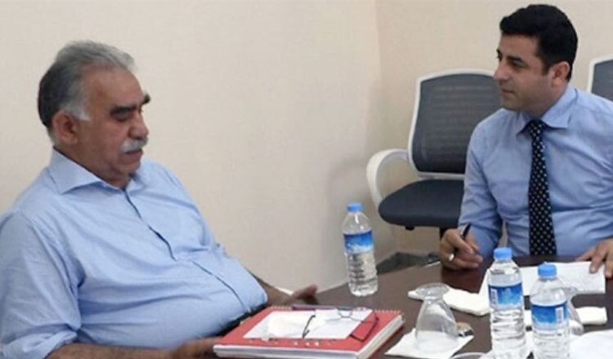 Öcalan görüşmesinde ‘Demirtaş’ detayı: “Gerekirse özür dileyin!”