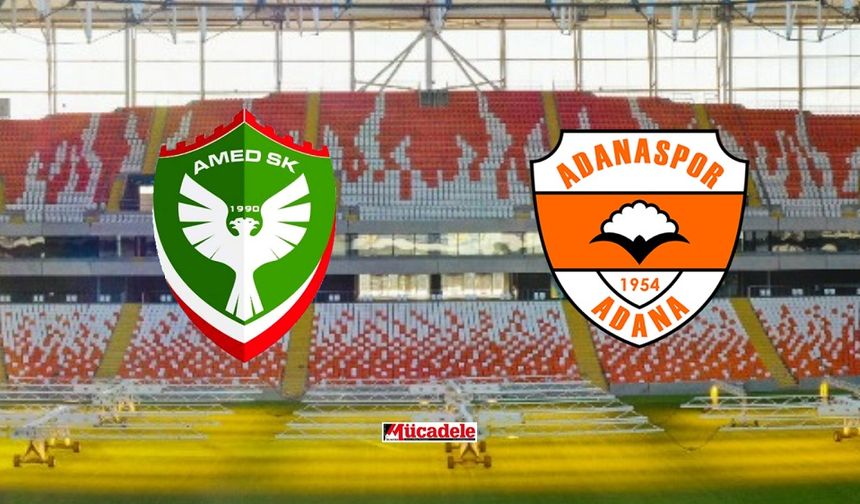 İşte Amedspor ve Adanaspor arasındaki fark!