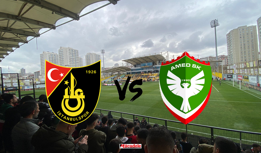 Amedspor İstanbulspor maçı hafta içi oynanacak: Tarihi ve kanalı belli oldu!