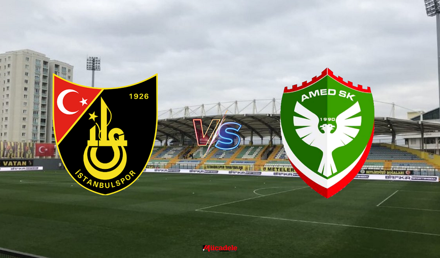 İstanbulspor Amedspor maçı ne zaman, hangi kanalda?