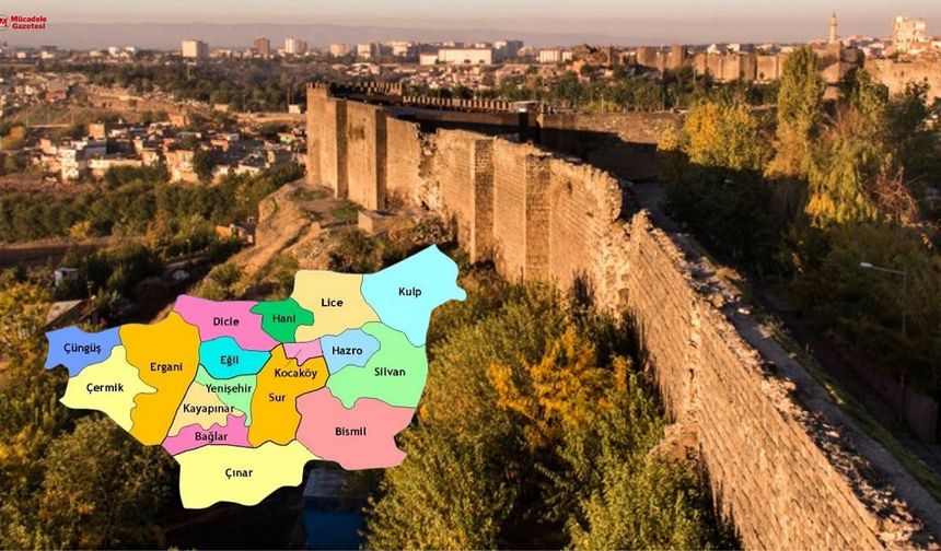 Diyarbakır’da en çok ve en az mahalle hangi ilçede?