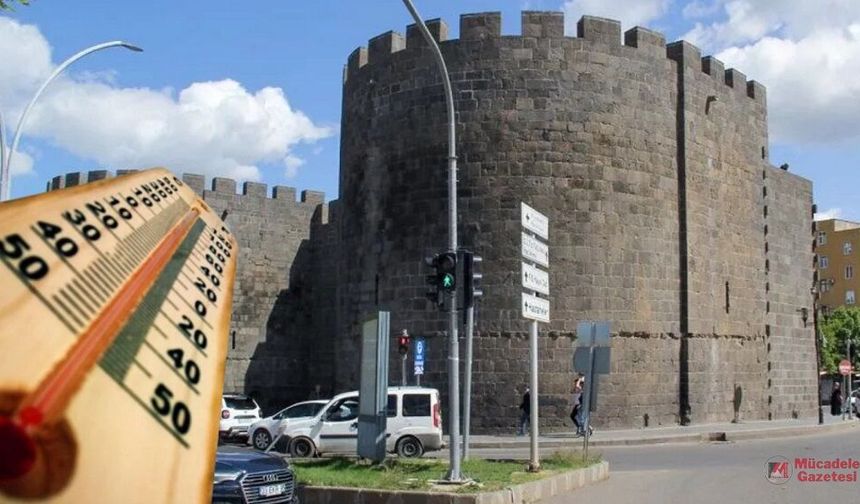 Diyarbakır’ın en sıcak ilçesi belli oldu: İşte tüm ilçelerde hava durumu!