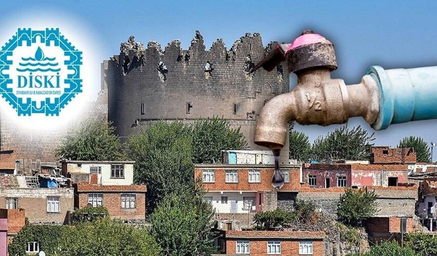 Diyarbakır’ın 9 mahallesinde su kesintisi olacak: İşte isimleri