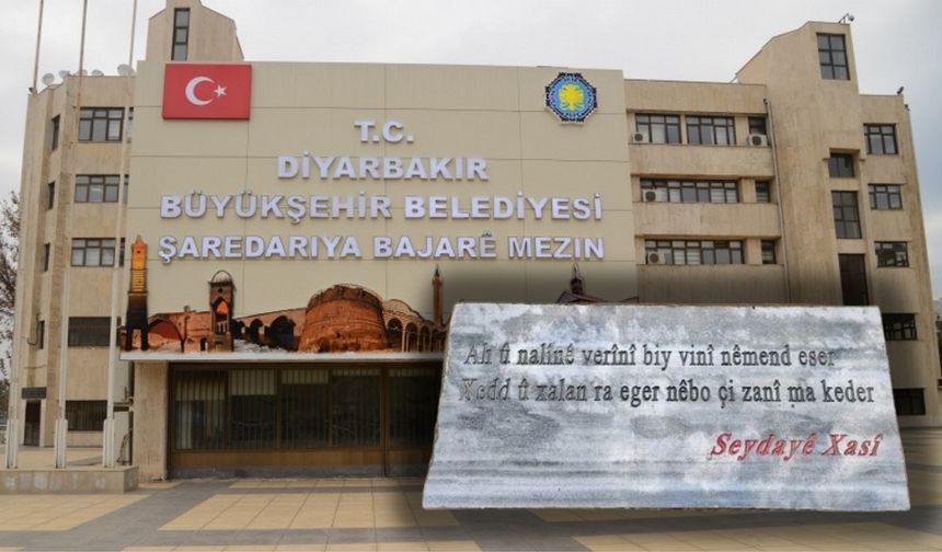 Diyarbakır’da ‘Kürtçe beyit’ krizi: Büyükşehir’den açıklama geldi!