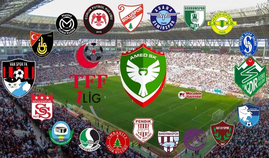 Amedspor’a da yenilmişti: 1. Lig’de 1 ayrılık daha yaşandı!