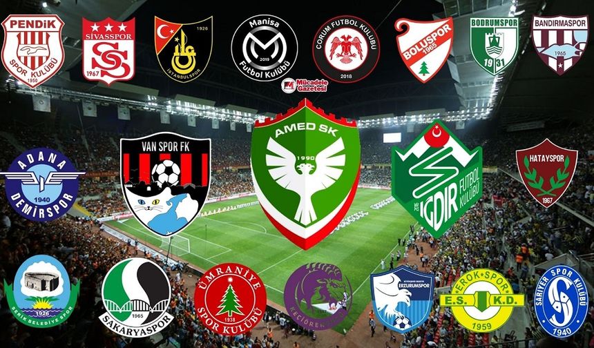 1. Lig’in en pahalı takımları listesinde Amedspor geriledi!