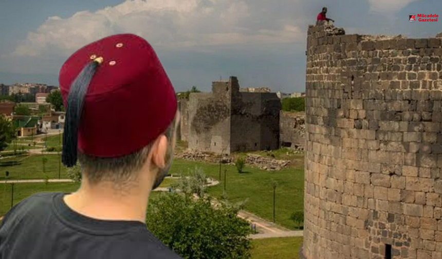 Diyarbakır’da ilginç olay: Fes taktı diye ifadesi alındı!