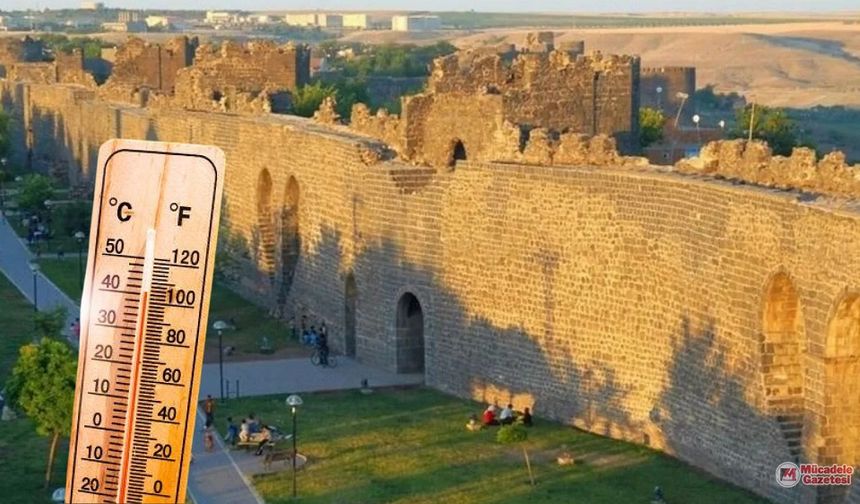 Diyarbakır Sur ilk 5’e girdi: O tarihte ölçüldü, rekoru kırdı